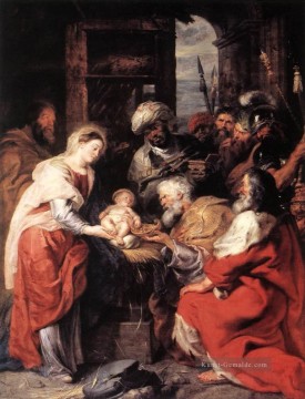 Peter Paul Rubens Werke - Anbetung der Könige 1626 Barock Peter Paul Rubens